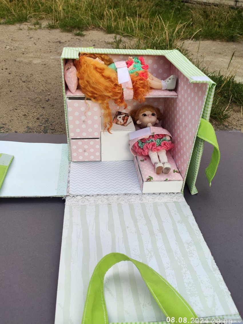 Дом переноска для кукол — Румбоксы и кукольные интерьеры: фото (фото 7)
