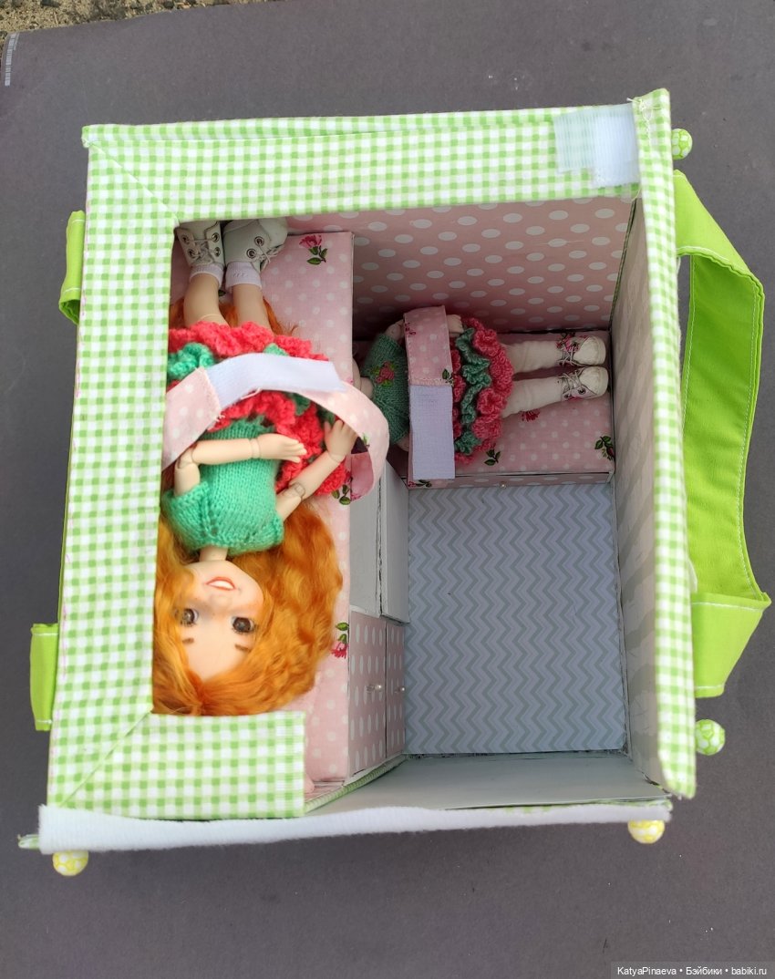 Дом переноска для кукол — Румбоксы и кукольные интерьеры: фото (фото 10)