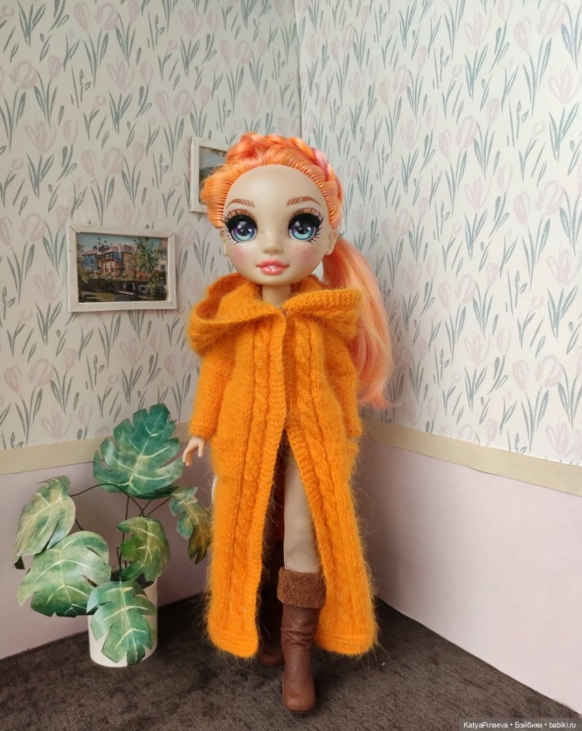 Пальто для Поппи — Куклы Rainbow High (Рейнбоу Хай (фото 6)