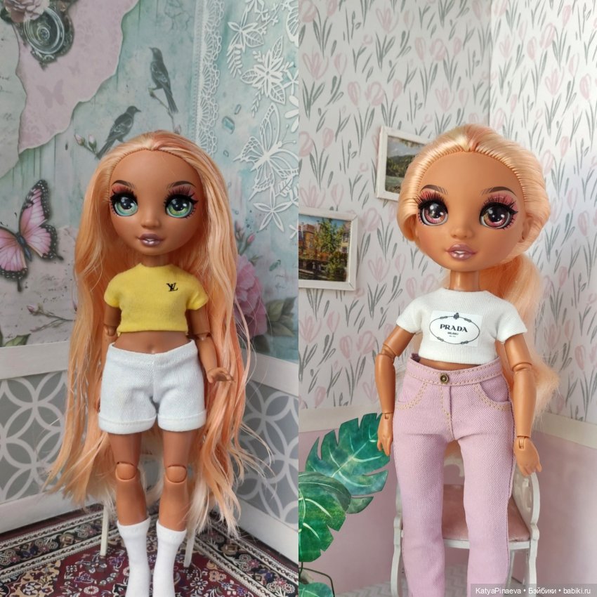 Поменяла глаза Джорджии и Кии (фото 3)