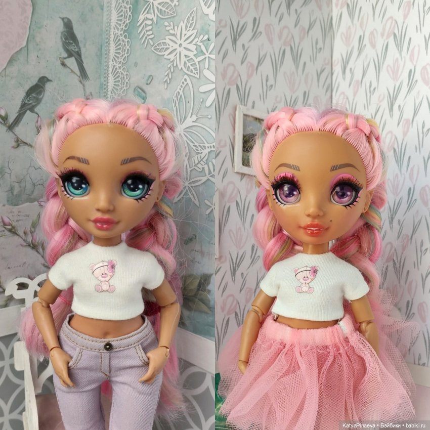 Поменяла глаза Джорджии и Кии (фото 2)