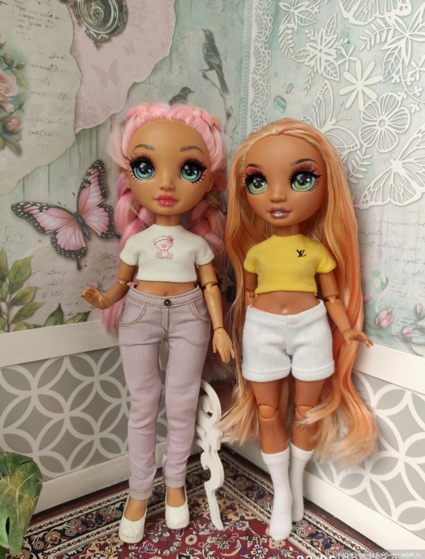 Поменяла глаза Джорджии и Кии