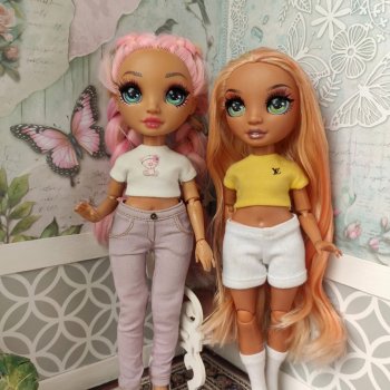 поменяла глаза Джорджии и Кии