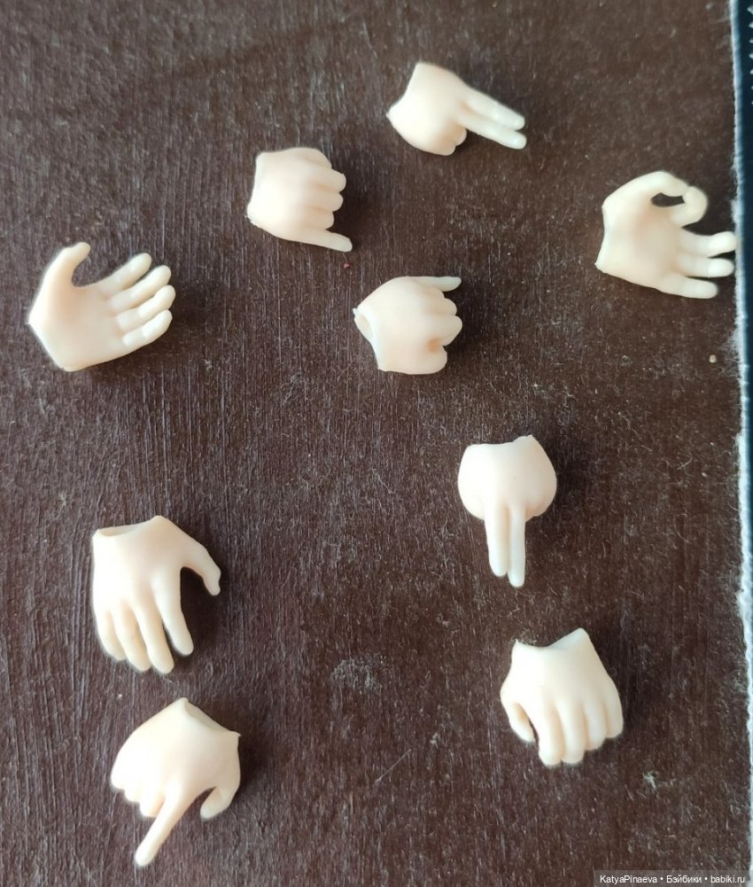 Новое тело Bi Ji Di Doll 12 см и подросшая Дина (фото 6)