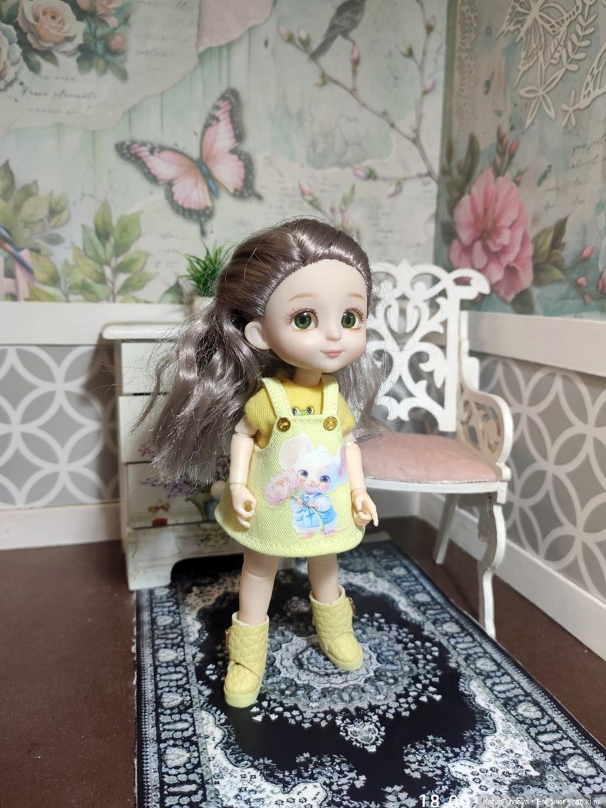 Новое тело Bi Ji Di Doll 12 см и подросшая Дина (фото 10)