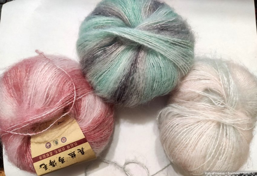 Тестирую новые для меня ниточки