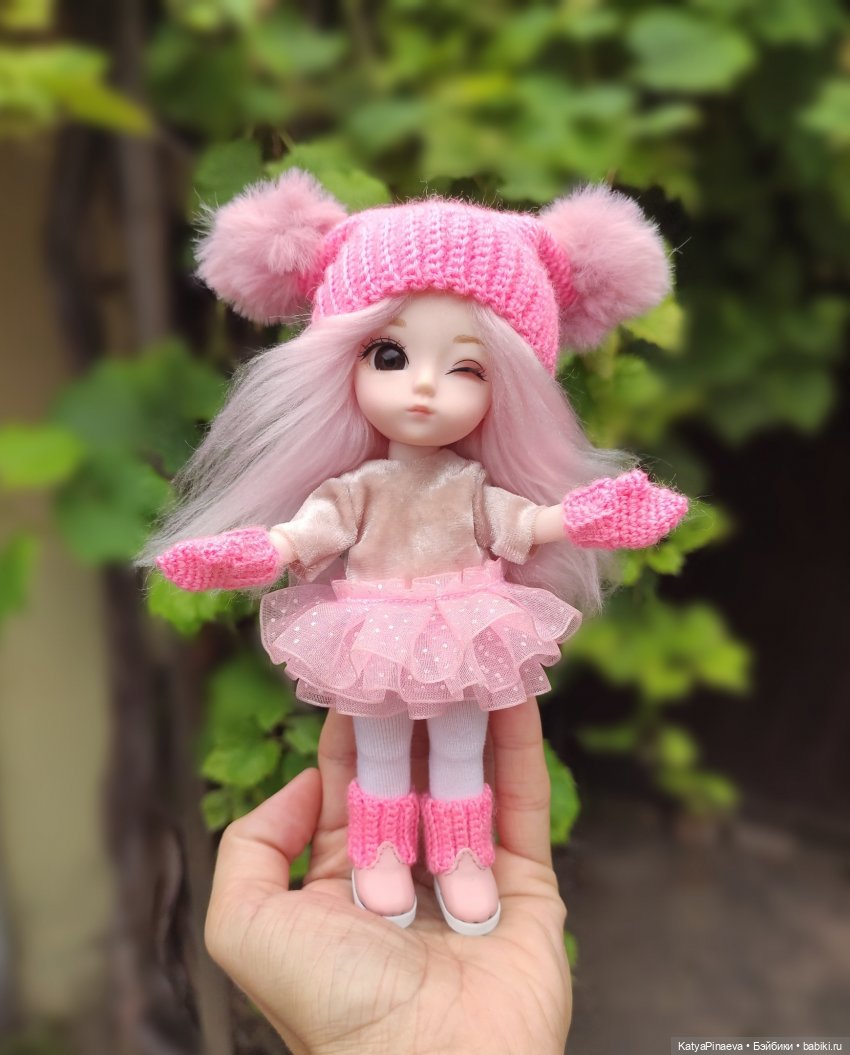 Паричок из пряжи для малышки (фото 2)