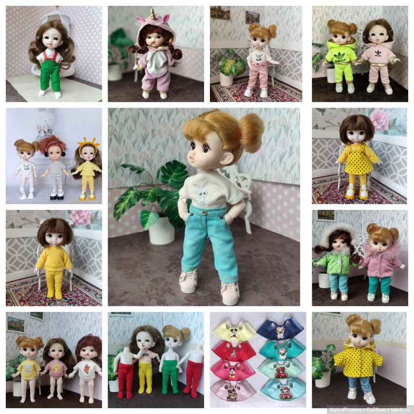 Пинаева Екатерина — Одежда и обувь для кукол разных фор (фото 2)