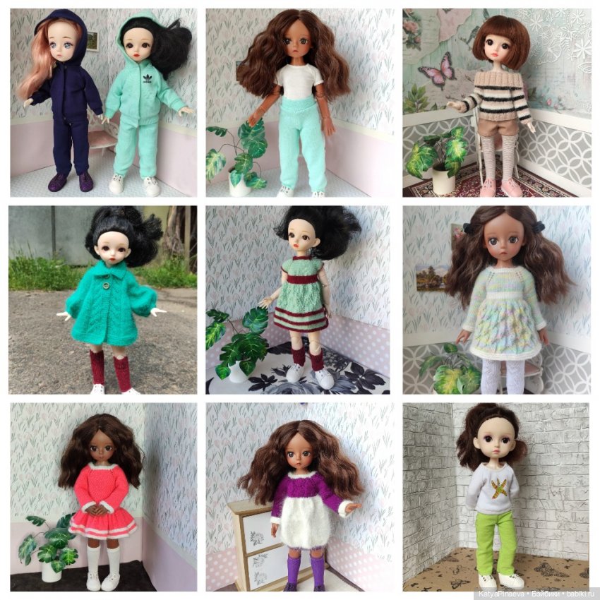 Пинаева Екатерина — Одежда и обувь для кукол разных фор (фото 6)