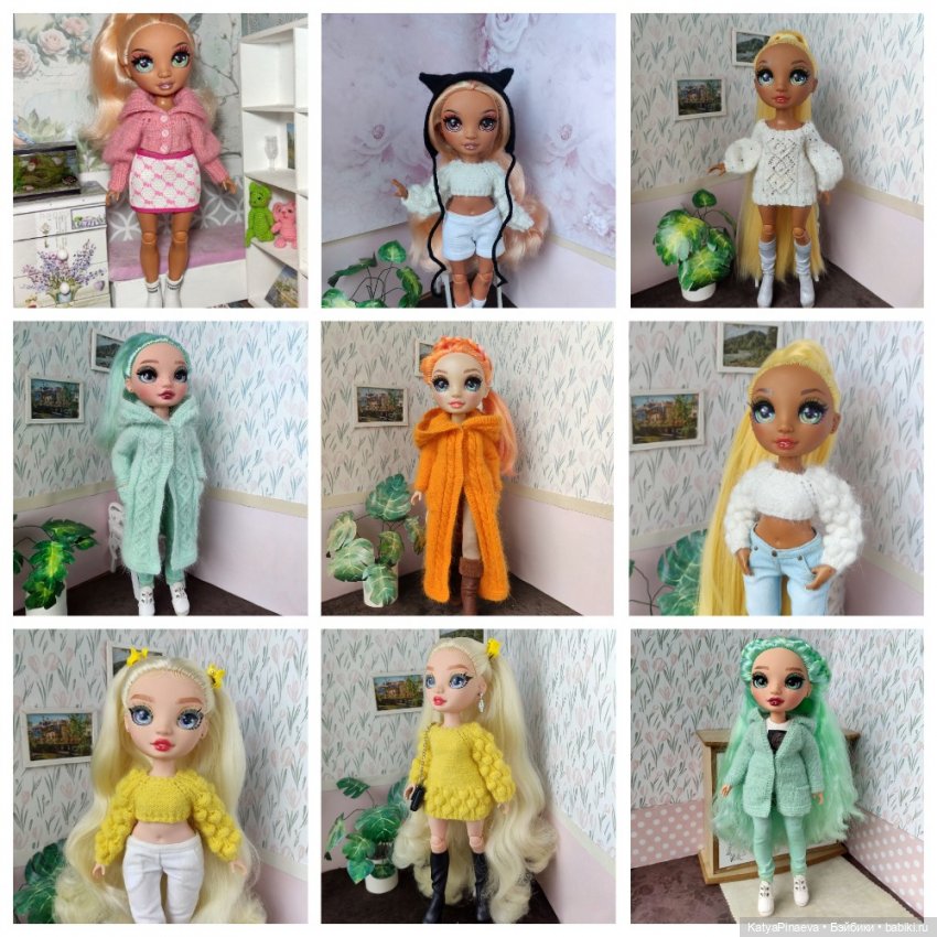 Пинаева Екатерина — Одежда и обувь для кукол разных фор (фото 4)