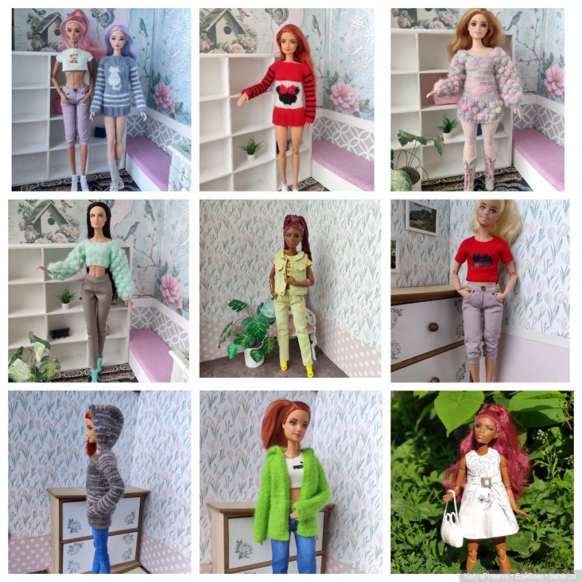 Пинаева Екатерина — Одежда и обувь для кукол разных фор (фото 7)