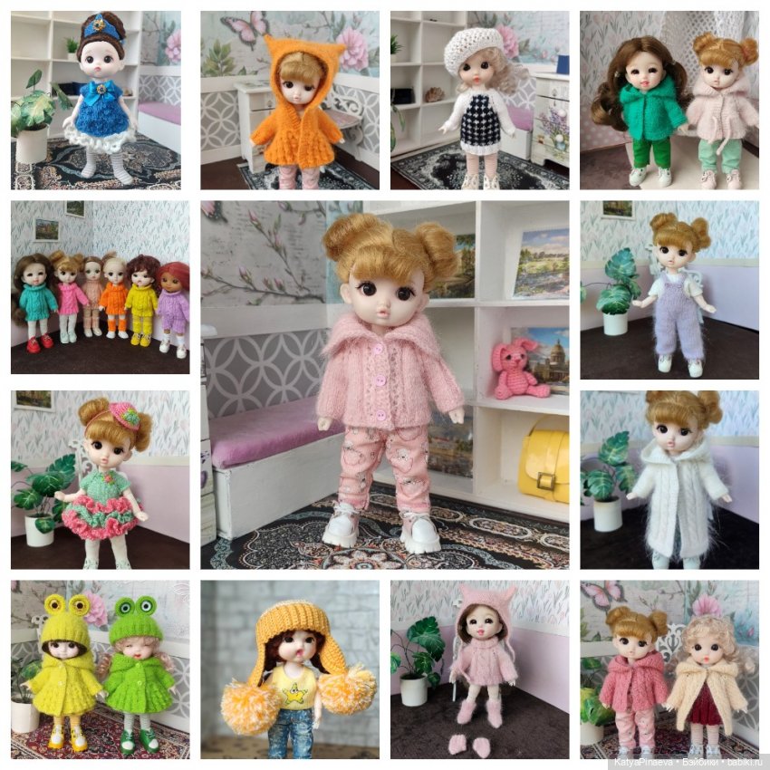 Пинаева Екатерина — Одежда и обувь для кукол разных фор (фото 3)
