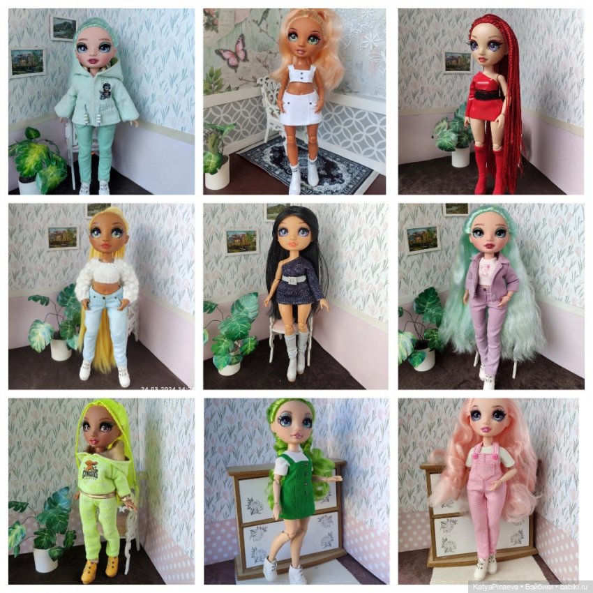 Пинаева Екатерина — Одежда и обувь для кукол разных фор (фото 5)