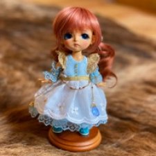 Первое платье из первой коллекции «Blue Summer”