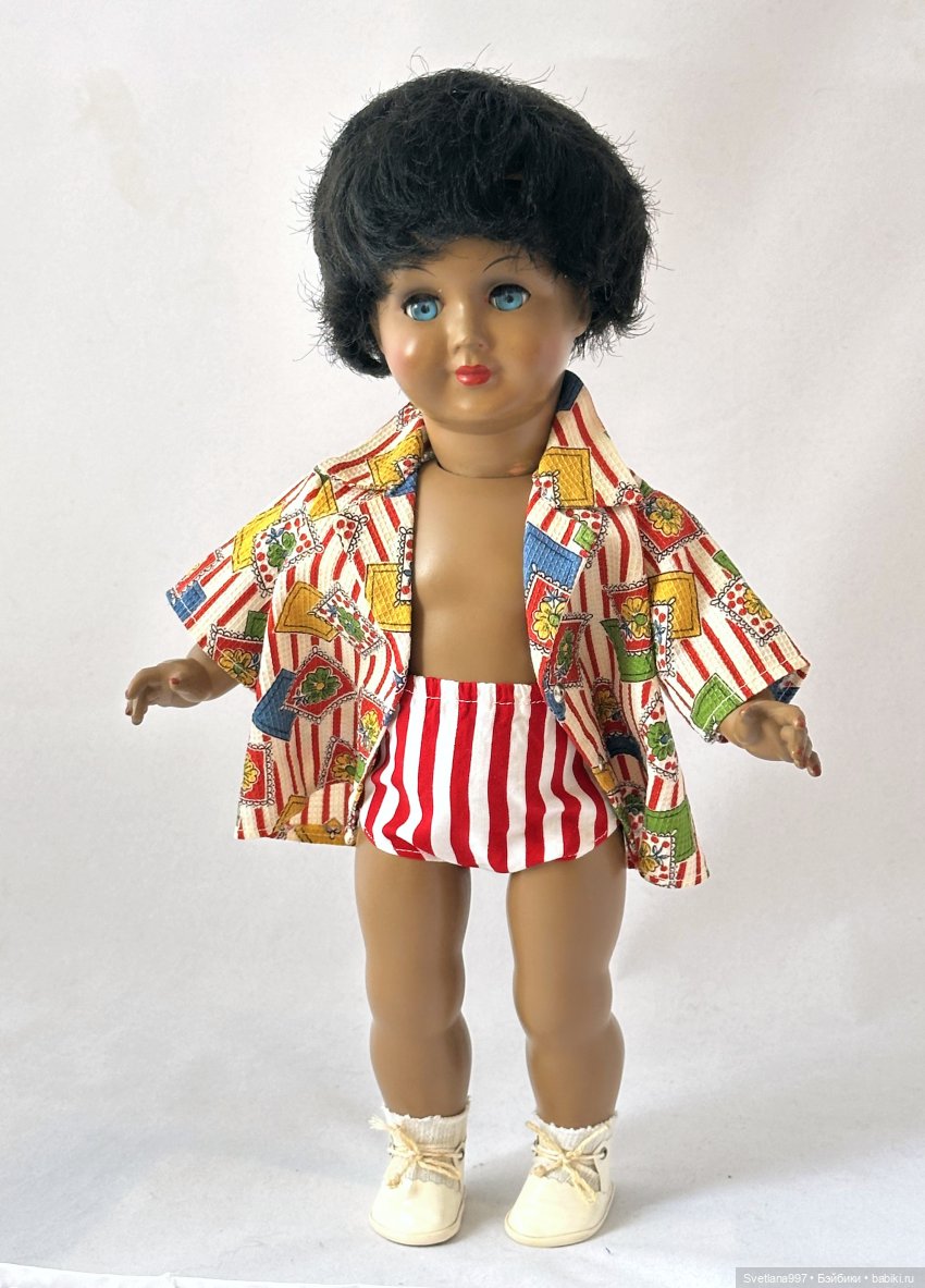 Мулаточка из прошлого — Винтажные куклы ГДР (Немки): Бигги (фото 6)