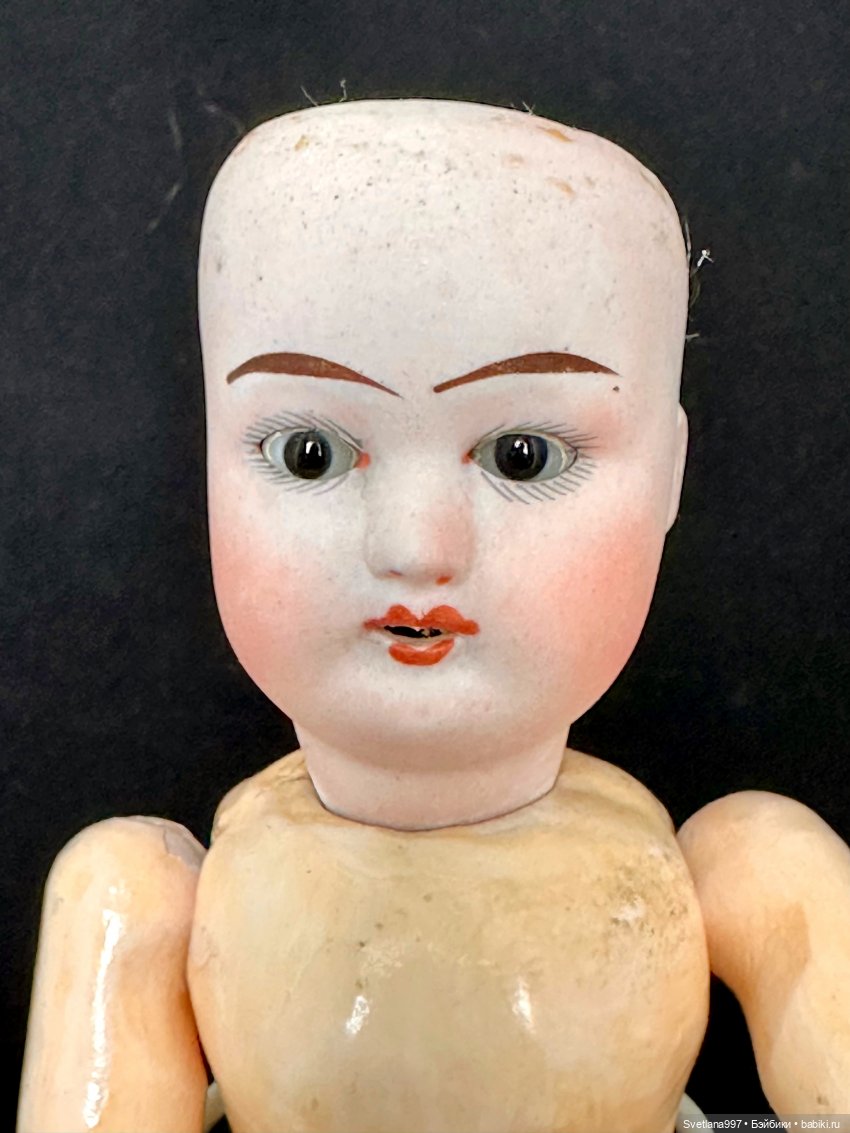 Спонтанная покупка "кошечки в мешке" - антикварной куколки Montreuil D.L. (Damerval & Laffranchy) (фото 9)