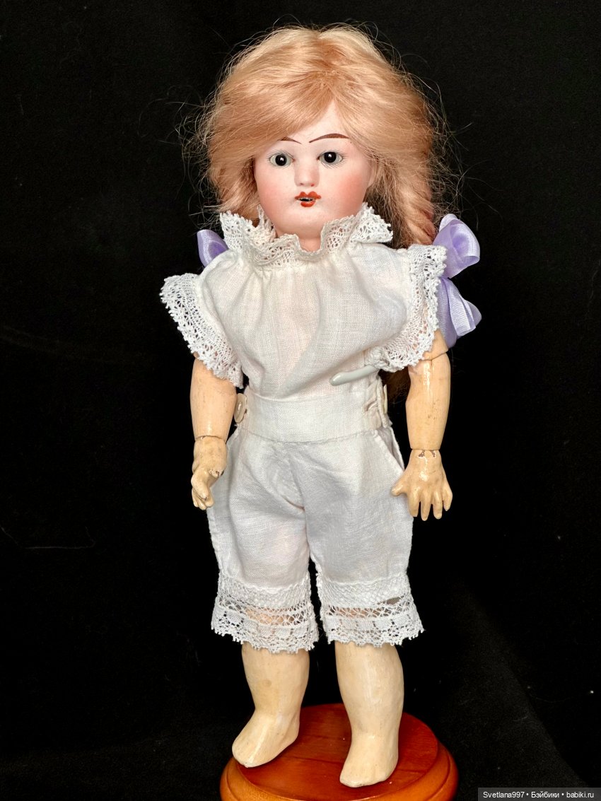 Спонтанная покупка "кошечки в мешке" - антикварной куколки Montreuil D.L. (Damerval & Laffranchy) (фото 6)