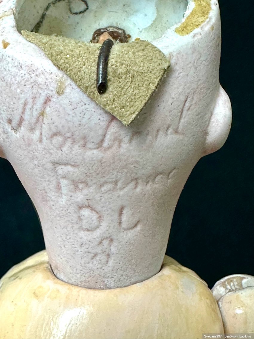 Спонтанная покупка "кошечки в мешке" - антикварной куколки Montreuil D.L. (Damerval & Laffranchy) (фото 7)