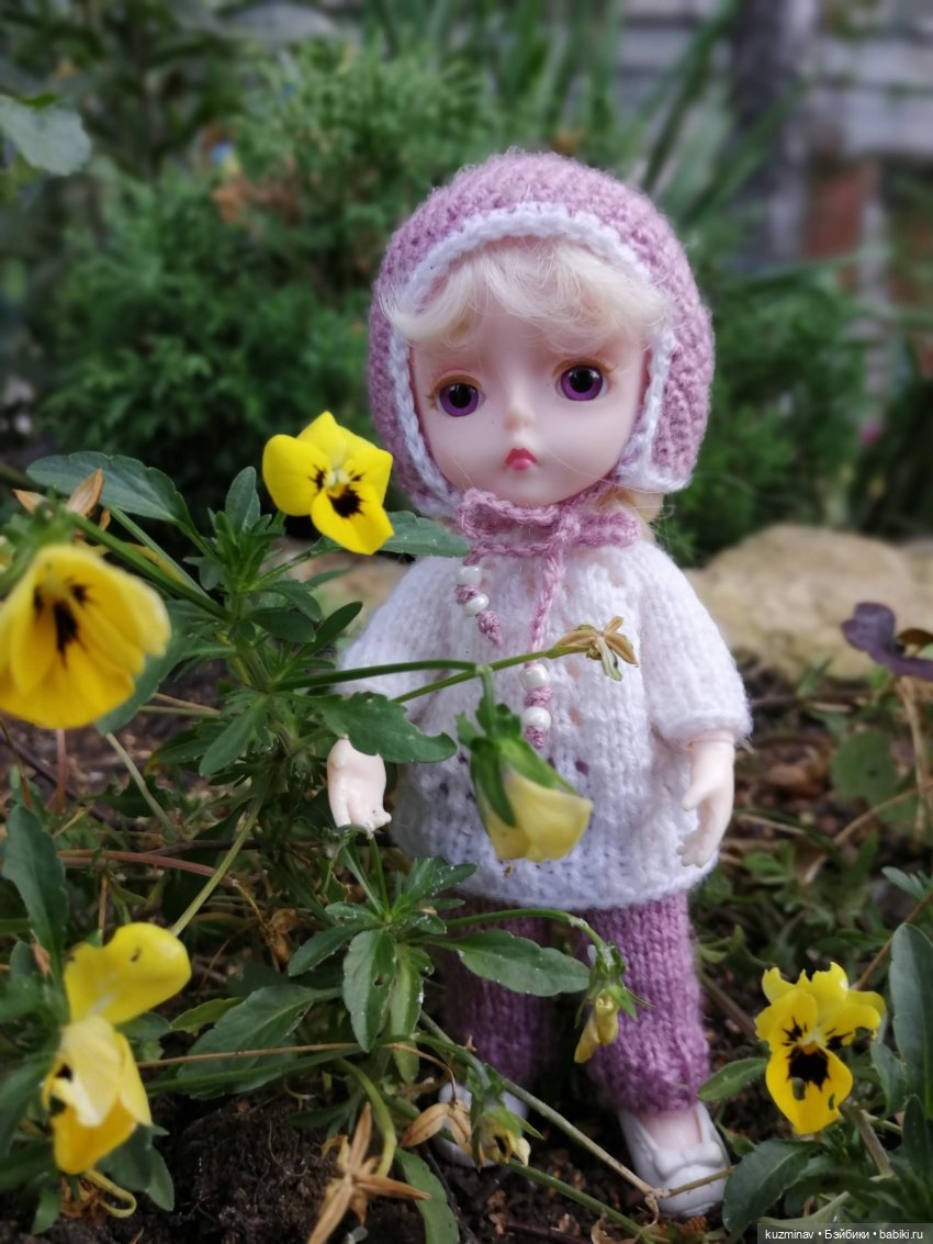 С "лейкой" и с блокнотом — Куклы Baboliy (Баболи