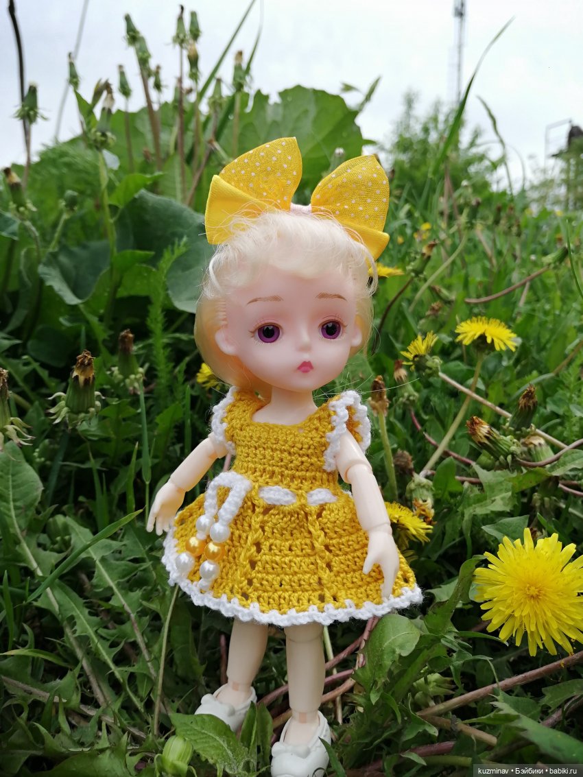 Девочка - Одуванчик — Куклы Baboliy (Баболи (фото 3)