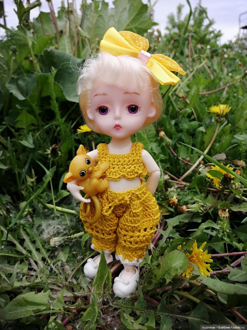 Девочка - Одуванчик — Куклы Baboliy (Баболи (фото 7)