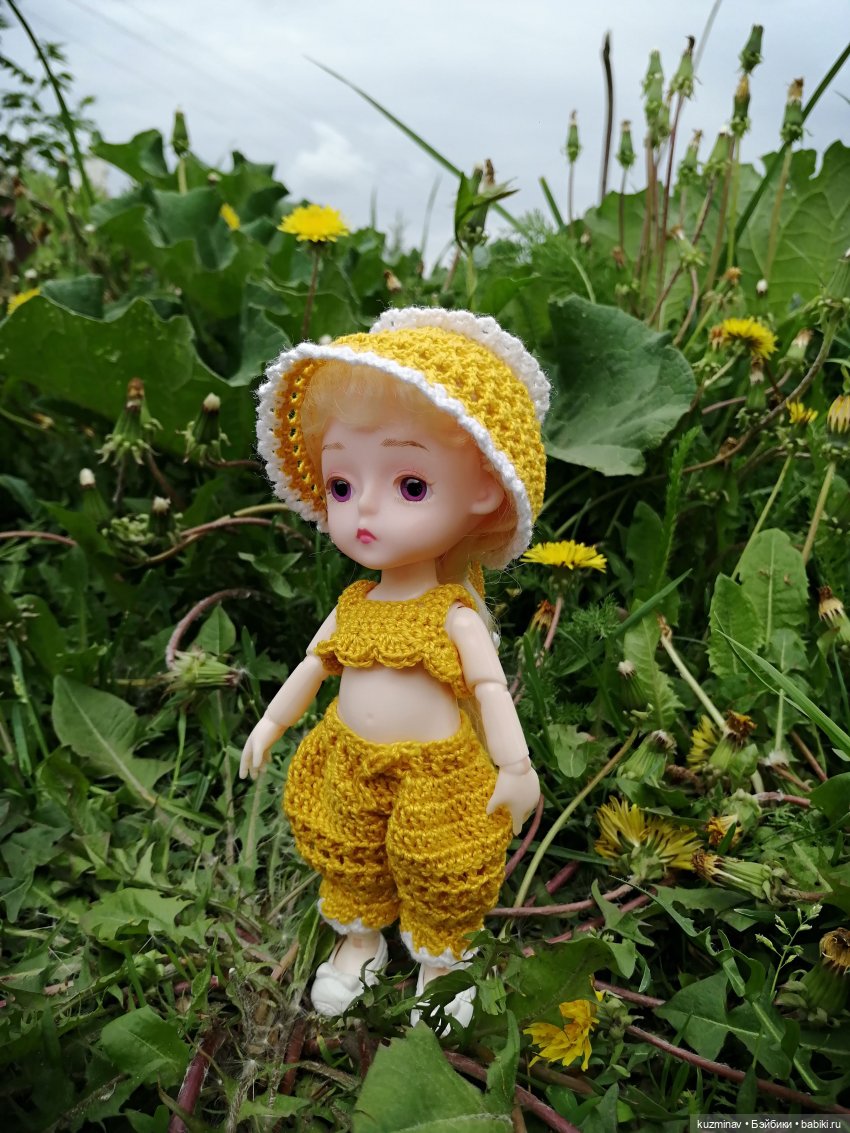 Девочка - Одуванчик — Куклы Baboliy (Баболи (фото 10)