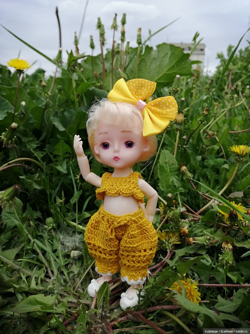 Девочка - Одуванчик — Куклы Baboliy (Баболи (фото 8)