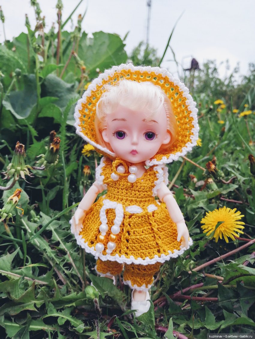 Девочка - Одуванчик — Куклы Baboliy (Баболи