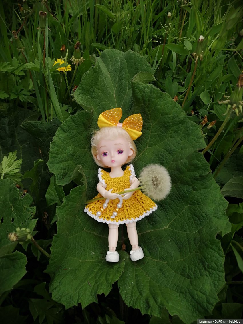 Девочка - Одуванчик — Куклы Baboliy (Баболи (фото 6)