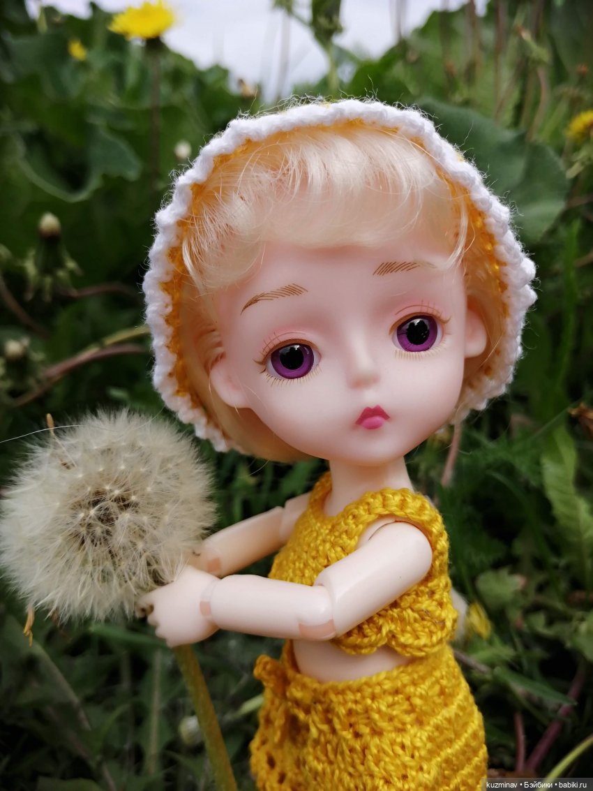 Девочка - Одуванчик — Куклы Baboliy (Баболи