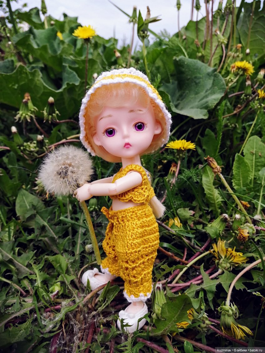 Девочка - Одуванчик — Куклы Baboliy (Баболи