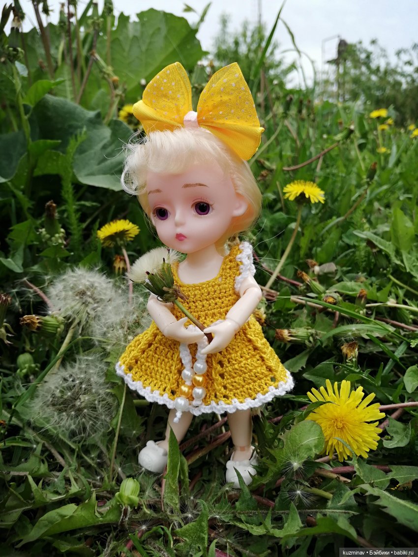 Девочка - Одуванчик — Куклы Baboliy (Баболи (фото 4)