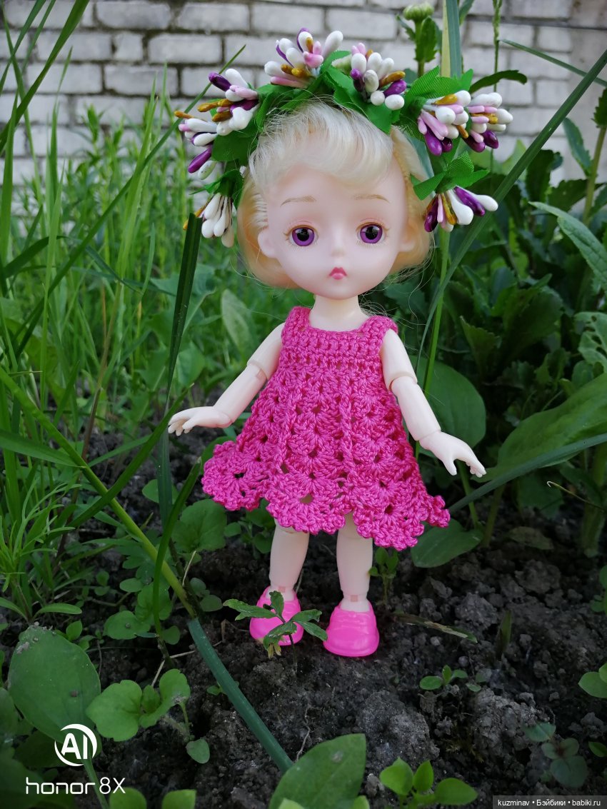 Девочка - Фуксия — Куклы Baboliy (Баболи (фото 3)