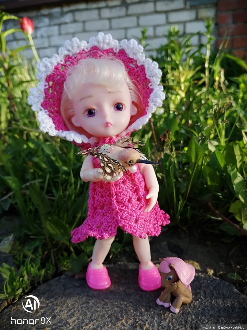 Девочка - Фуксия — Куклы Baboliy (Баболи (фото 8)