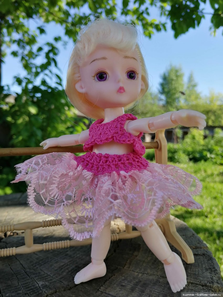 Девочка - Фуксия — Куклы Baboliy (Баболи (фото 5)