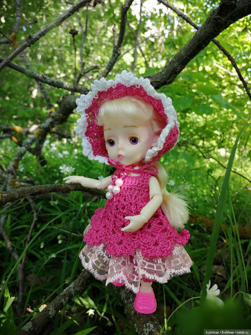 Девочка - Фуксия — Куклы Baboliy (Баболи (фото 2)