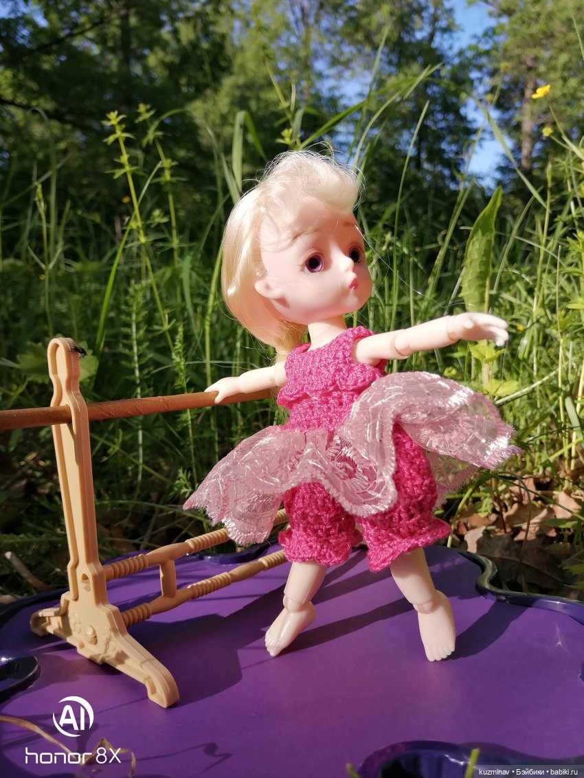 Девочка - Фуксия — Куклы Baboliy (Баболи (фото 7)