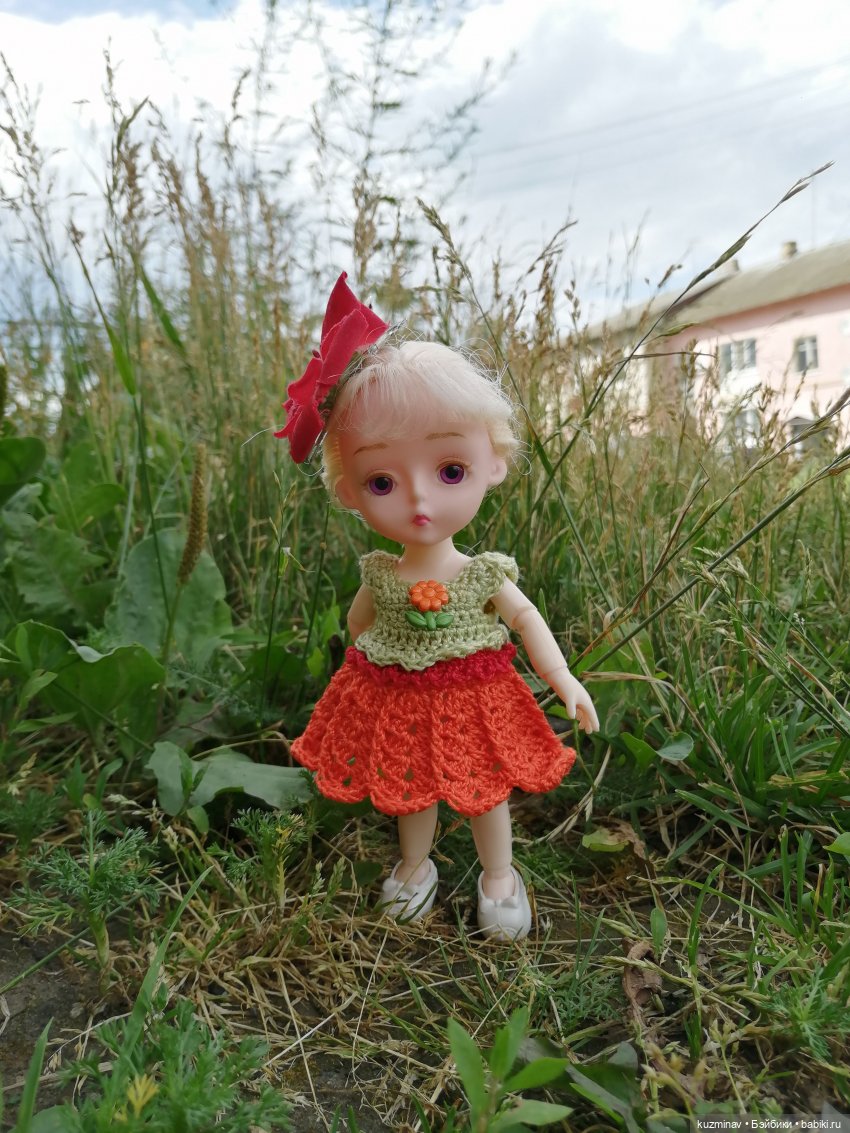Девочка Гербера — Куклы Baboliy (Баболи (фото 3)