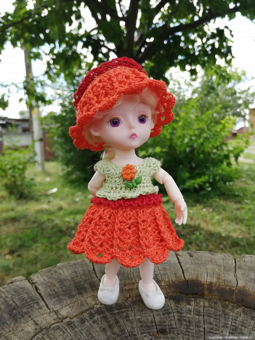 Девочка Гербера — Куклы Baboliy (Баболи (фото 6)