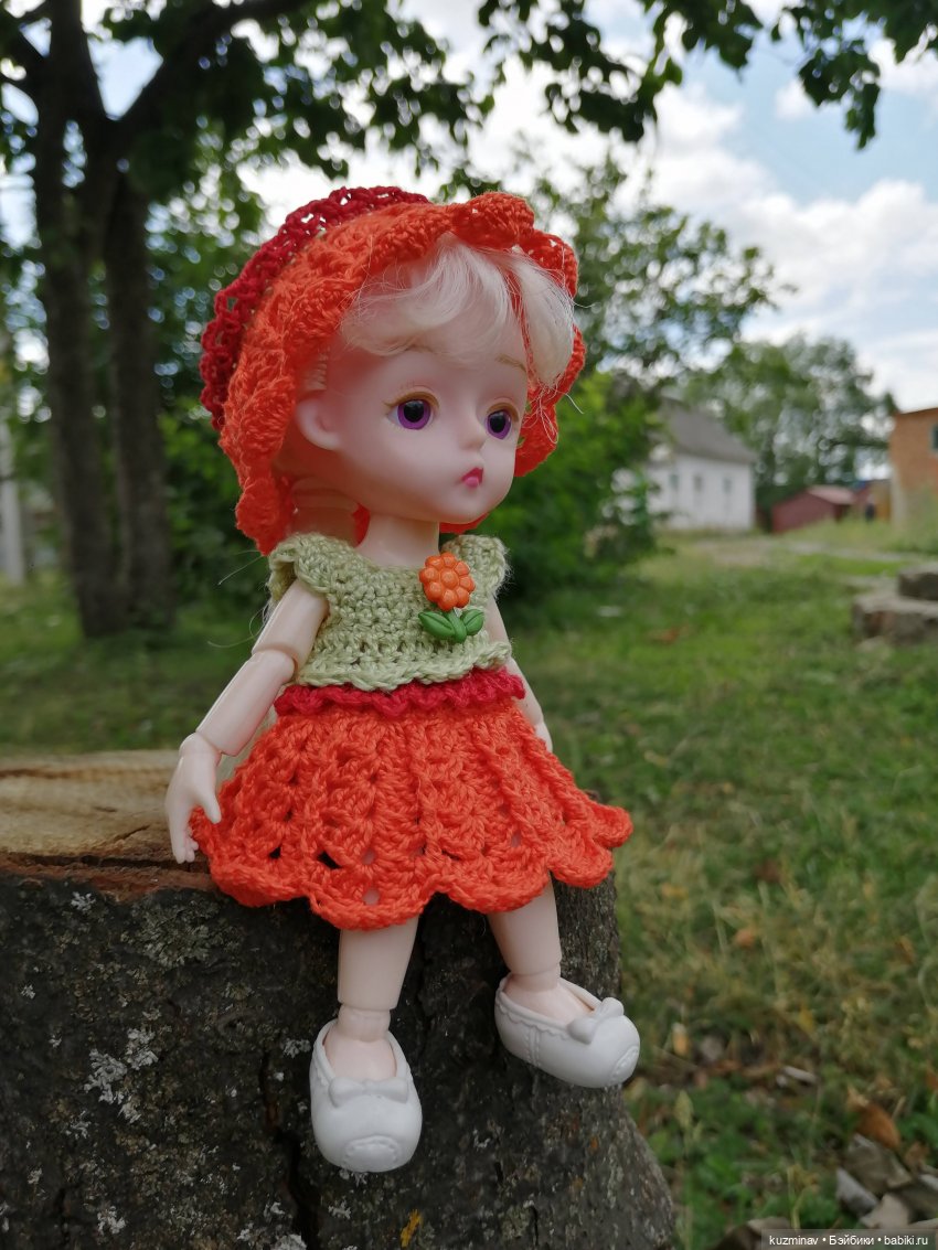 Девочка Гербера — Куклы Baboliy (Баболи (фото 4)