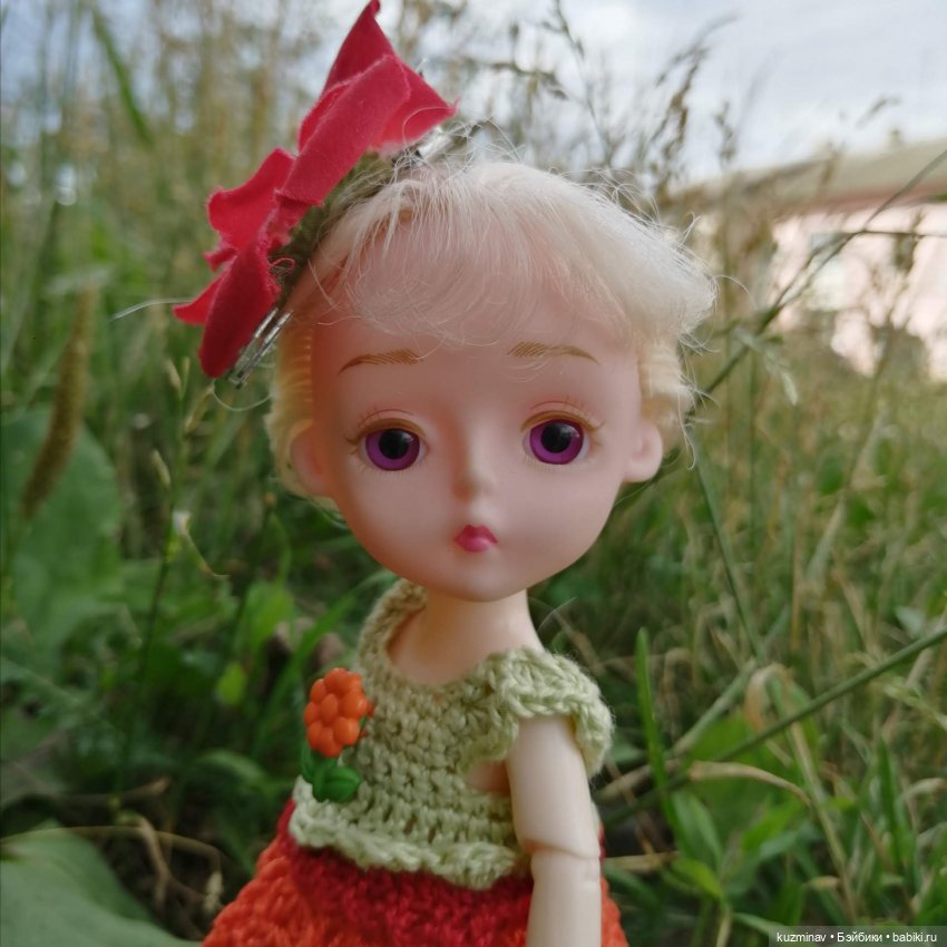 Девочка Гербера — Куклы Baboliy (Баболи (фото 2)
