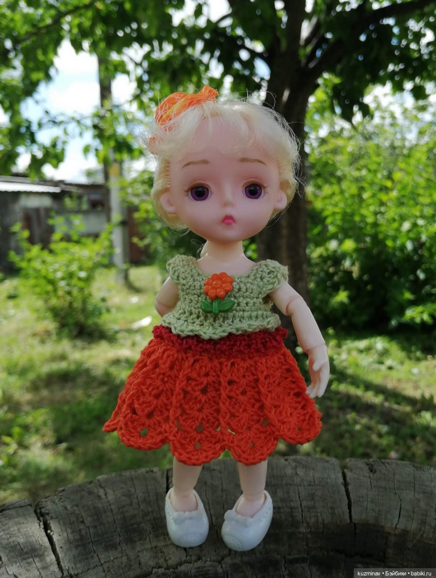 Девочка Гербера — Куклы Baboliy (Баболи (фото 7)
