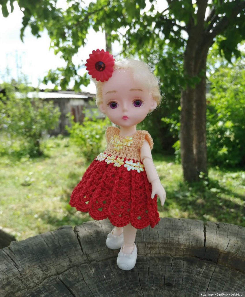 Девочка Гербера — Куклы Baboliy (Баболи (фото 8)