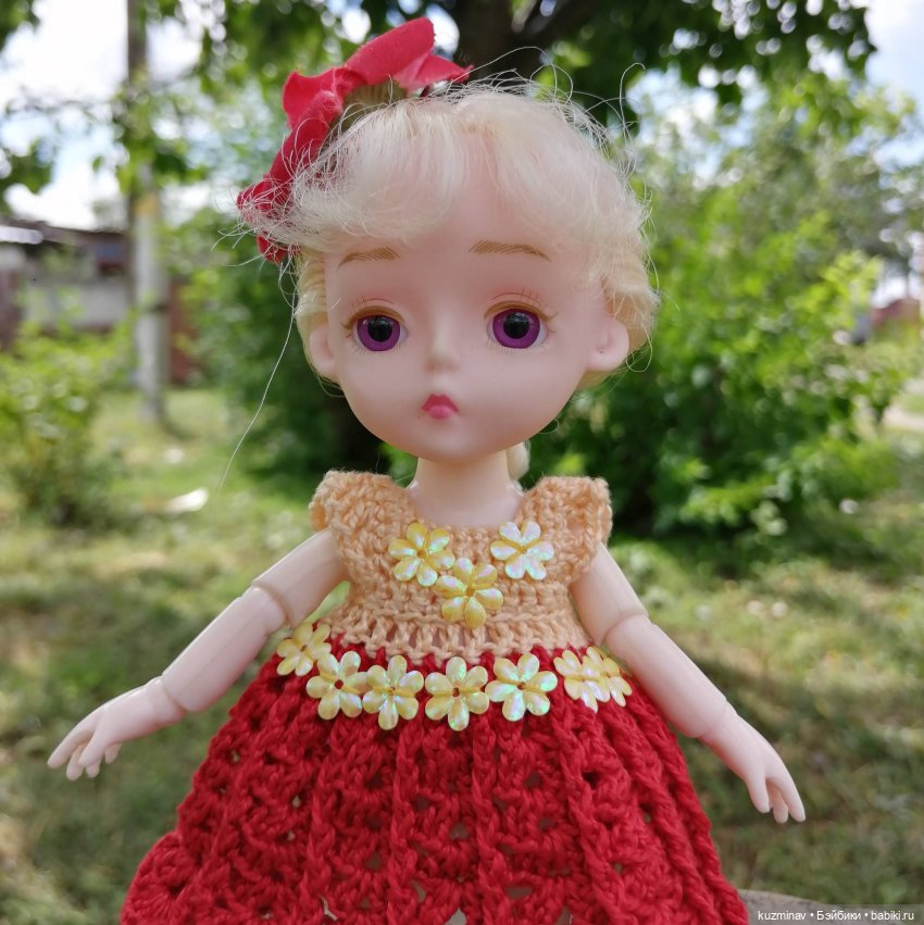 Девочка Гербера — Куклы Baboliy (Баболи (фото 10)