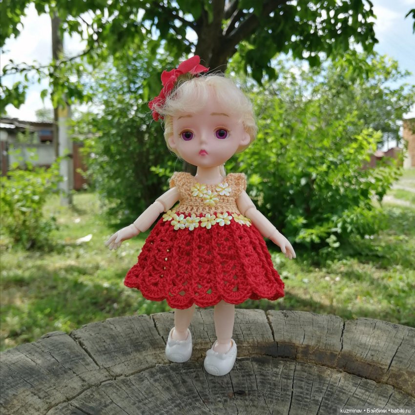 Девочка Гербера — Куклы Baboliy (Баболи (фото 9)