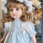 Кукла винтажная.