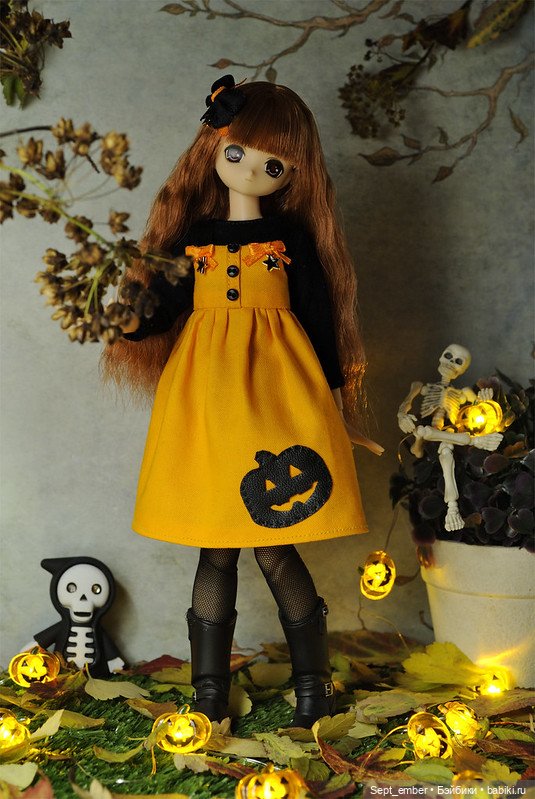 Рыжая тыковка Химено — Аниме куклы (MJD/Винил): Imomo (фото 4)