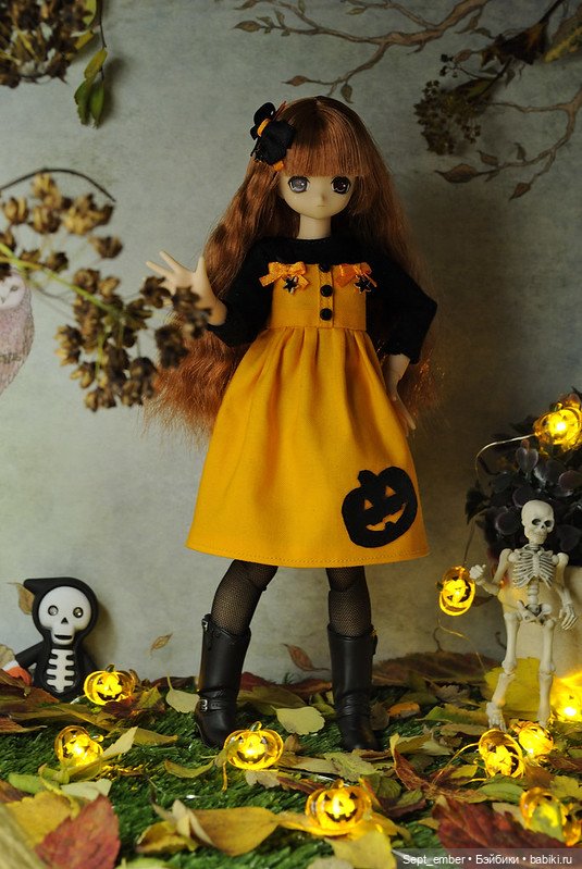 Рыжая тыковка Химено — Аниме куклы (MJD/Винил): Imomo (фото 6)