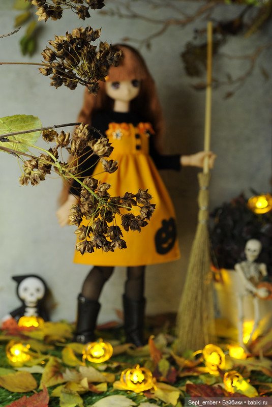 Рыжая тыковка Химено — Аниме куклы (MJD/Винил): Imomo (фото 3)