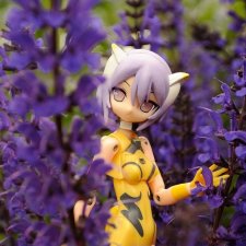 Жёлтый и фиолетовый